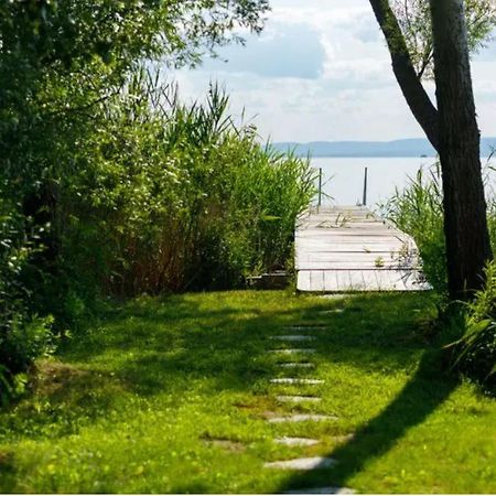 Green Lake House - Private Beach At Balaton Balatonakarattya Exterior foto