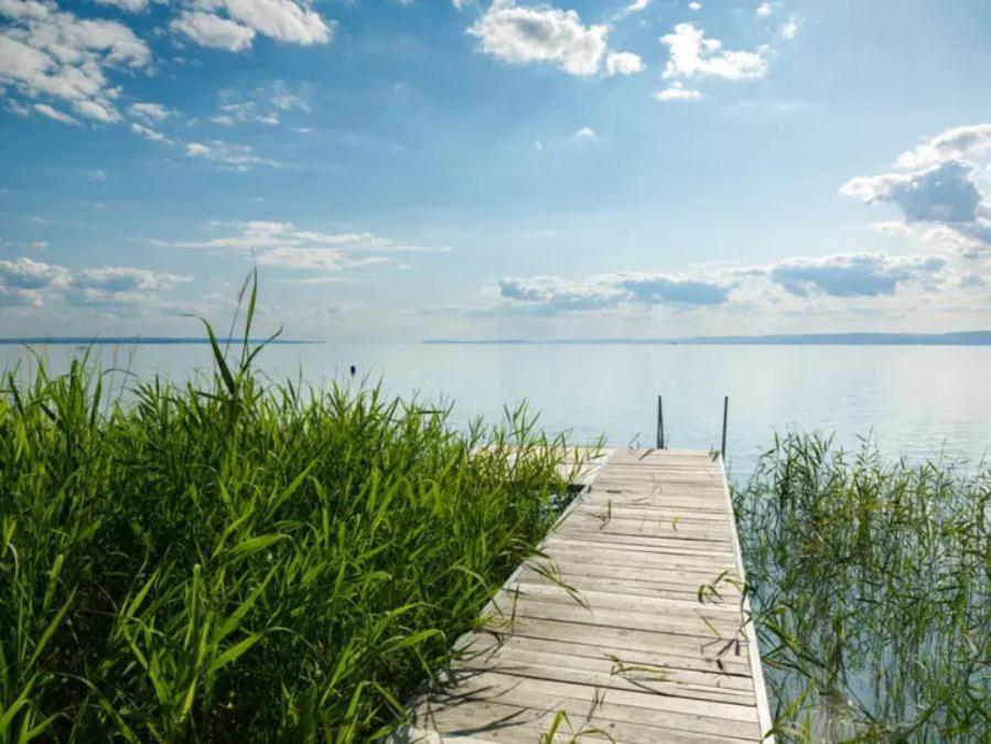 Green Lake House - Private Beach At Balaton Balatonakarattya Exterior foto